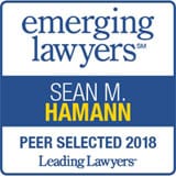Emerging lawyers Sean M. Hamann | Peer Selected 2018 Leading Lawyers