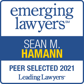 Emerging lawyers Sean M. Hamann | Peer Selected 2021 Leading Lawyers