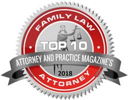 Family Law Attorney | Top 10 | Attorney And Practice Magazine's | 2018