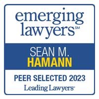 Emerging Lawyers | Sean M. Hamann | Peer Selected 2023 Leading Lawyers